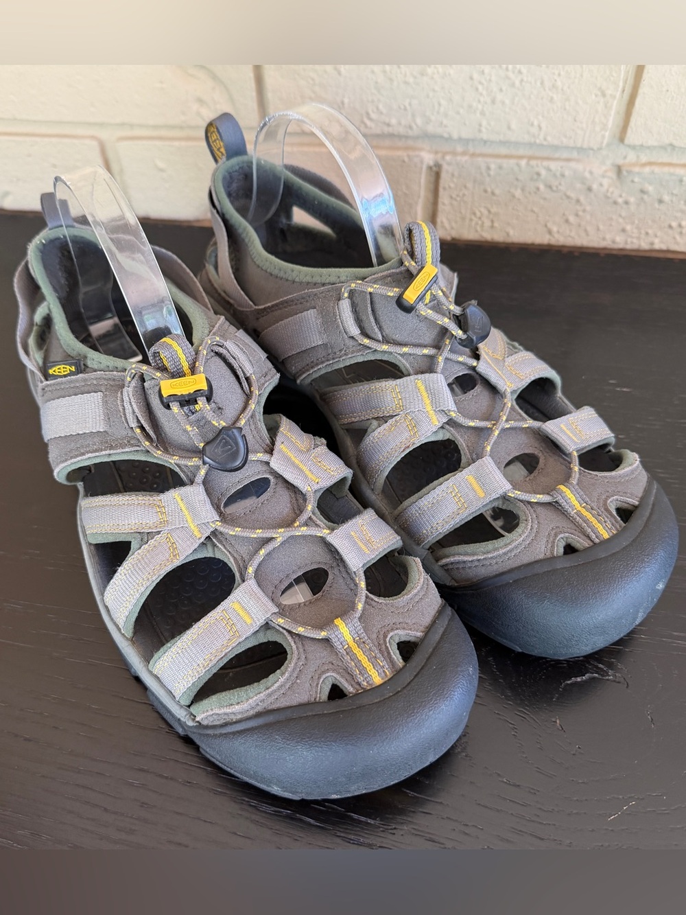 Keen Arroyo II Hiking Sandals Mens 10.5 Gray Waterproof Sport Trail Shoes Gorp